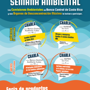 Semana Ambiental: ilustración y contenido para redes sociales para BCCR (2021)